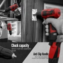 iBELL 12V DC 1500mAh Red Cordless Driver Drill with 1 Pc Charger 2 Pcs Battery & 32 Pcs Accessories IBL CD12-74 image-3