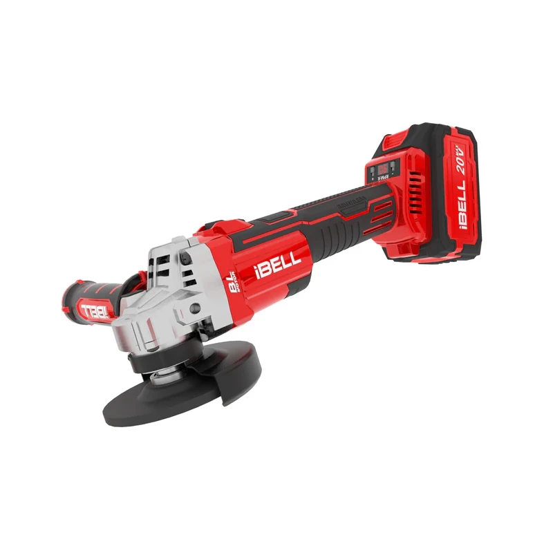 iBELL 20V 8500rpm Cordless Brushless Angle Grinder with 4Ah Battery & Charger BA20-25 image-7