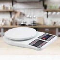 iBELL 7kg White Multipurpose Portable Digital Kitchen Weighing Scale SF400 image-2