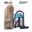 iBELL 1200W 17kPa 20L Stainless Steel Silver & Blue HEPA Canister Wet & Dry Vacuum Cleaner Active1200S image-4