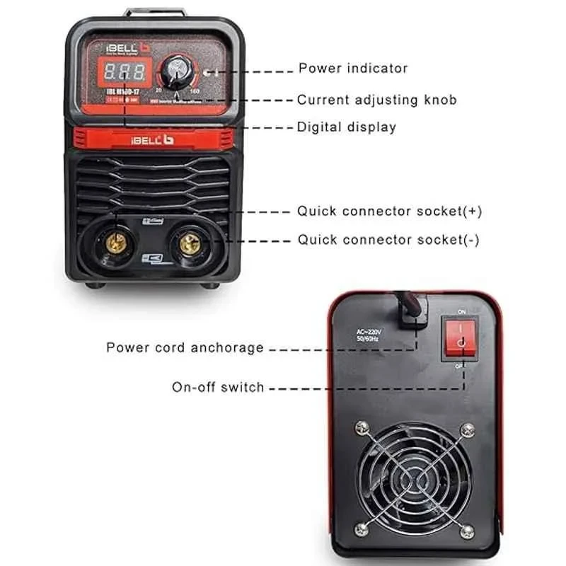 iBELL 160A IGBT MMA Inverter Welding Machine IBL M160-17 image-2