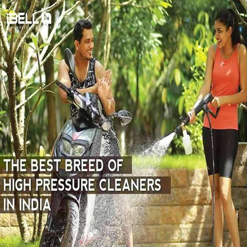 iBELL 2200W 160 Bar Black & Orange High Pressure Washer for Cars