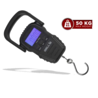 iBELL 50kg Portable Hook Type Weighing Scale with Digital LED Screen & Tare Function FS50KB image-1