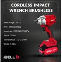 iBELL 20V Brushless Cordless Impact Wrench with 2Ah Battery & Charger BW20-32 image-5