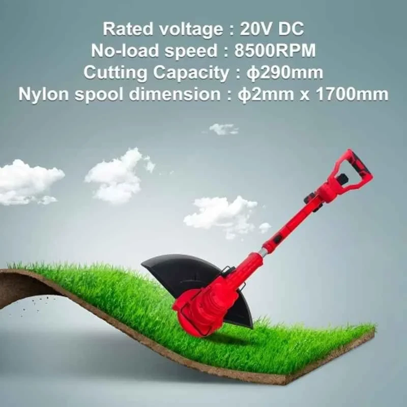 iBELL 290mm Cordless Brush Cutter with 2 Ah Battery & Charger CB 30-78 image-2