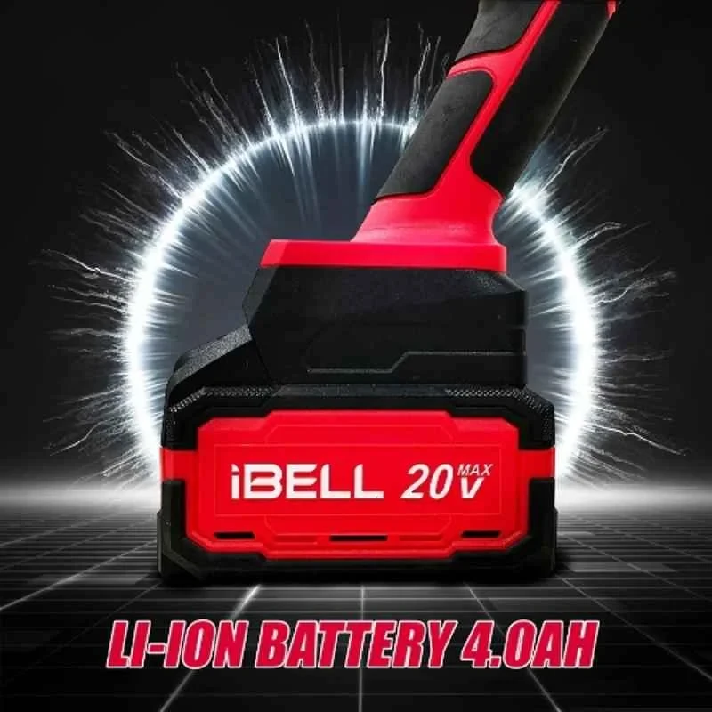 iBELL 150mm 0-15000rpm Cordless Tile Vibrator with 2Ah Battery & Charger CT20-60 image-3