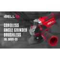 iBELL Brushless Cordless Angle Grinder Battery & Charger not Included BA20-25 OPS image-3