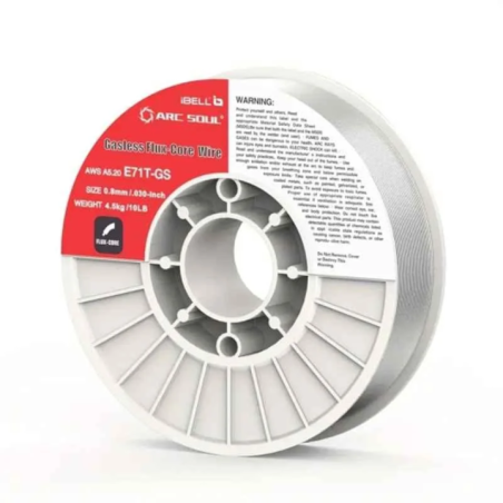 iBELL 4.9kg 0.8mm Mild Steel Mag Flux Core Welding Wire E71T-GS image-1