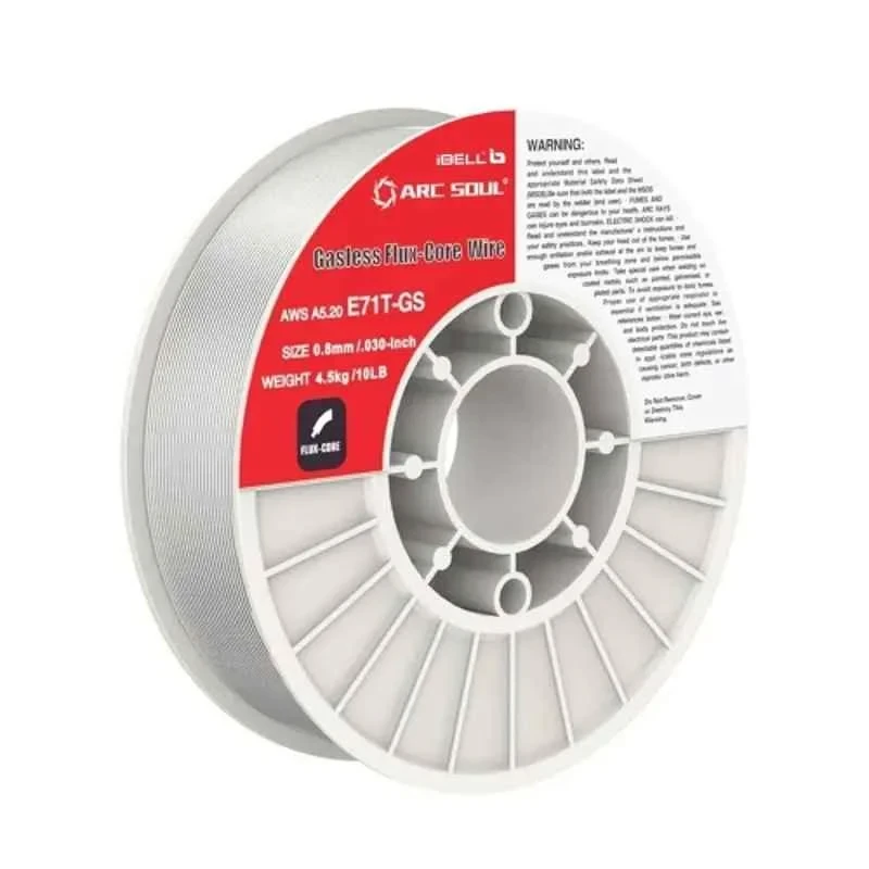 iBELL 4.9kg 0.8mm Mild Steel Mag Flux Core Welding Wire E71T-GS image-2