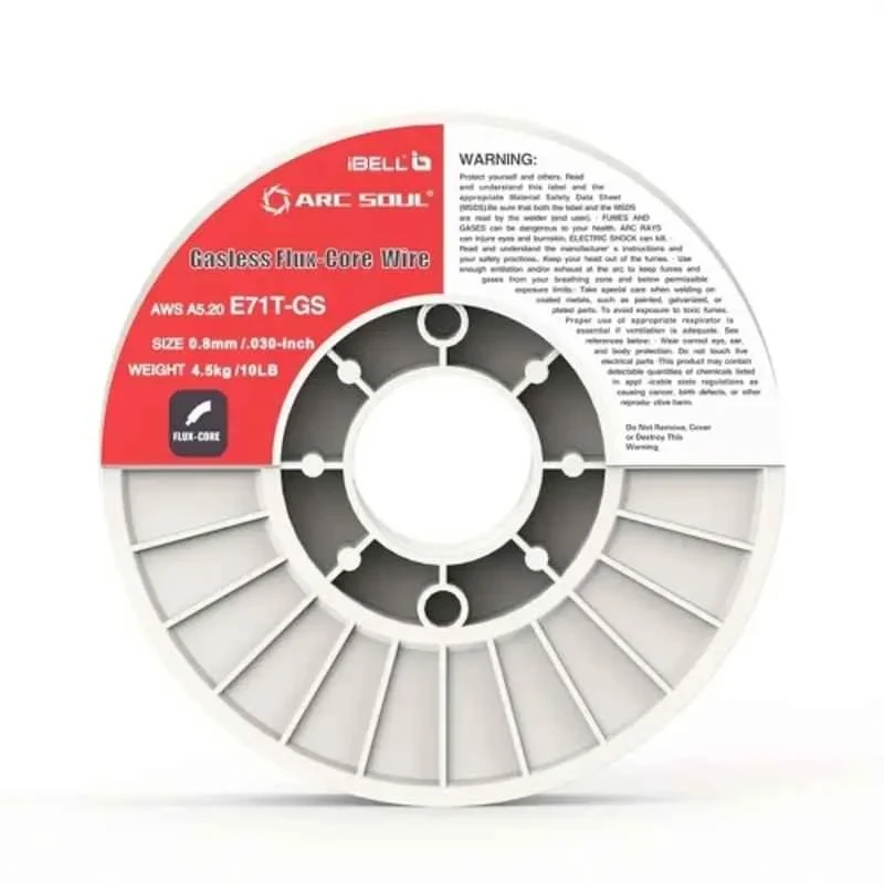 iBELL 4.9kg 0.8mm Mild Steel Mag Flux Core Welding Wire E71T-GS image-3