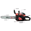 iBELL 18 inch Gasoline Chain Saw IBL 5858 CS image-5