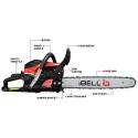 iBELL 18 inch Gasoline Chain Saw IBL 5858 CS image-6