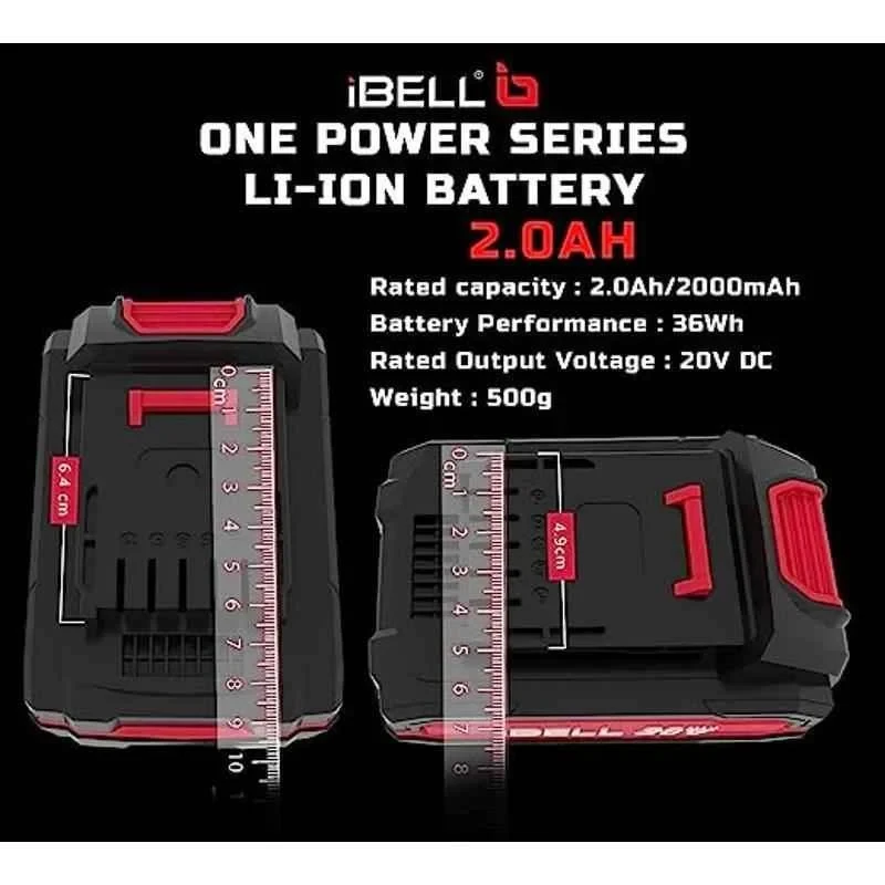 iBELL 20V 36Wh 2Ah Li-ion Battery One Power Series image-2