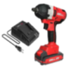 iBELL 20V 1/2 inch Brushless Cordless Impact Wrench with 2Ah Battery & Charger BW 20-50
