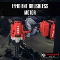 iBELL 20V 1/2 inch Brushless Cordless Impact Wrench with 2Ah Battery & Charger BW 20-50 image-4