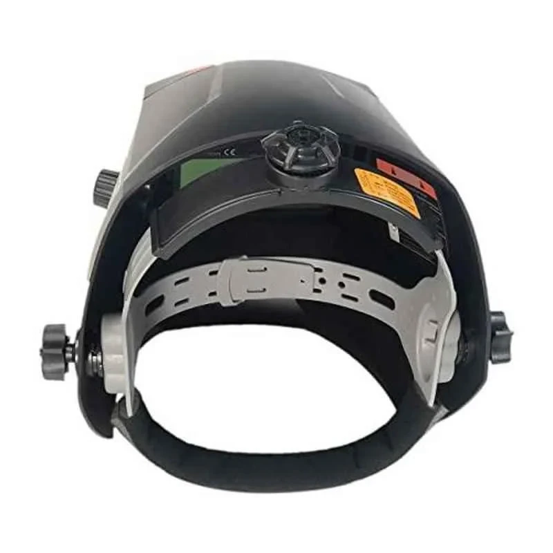 iBELL Large Red Viewing Solar & Battery Powered Auto Darkening Welding Helmet WH550S image-4