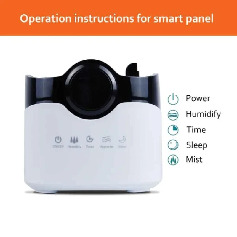 iBELL 25W 4.5L White Humidifier & Essential Oil Aroma Diffuser with Cool Mist HU450RB image-2