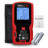 iBELL 40m 1.5V Laser Distance Meter with Backlit LCD, Pythagorean Mode, Area & Volume IBL DM40-02