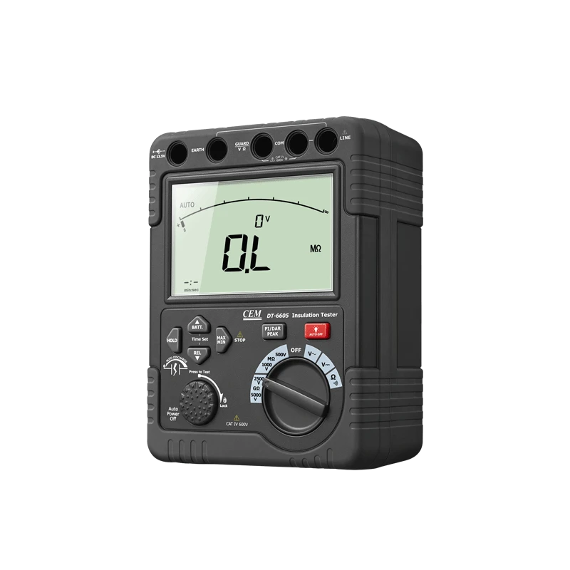 CEM Digital High Voltage Insulation Tester DT-6605 image-1