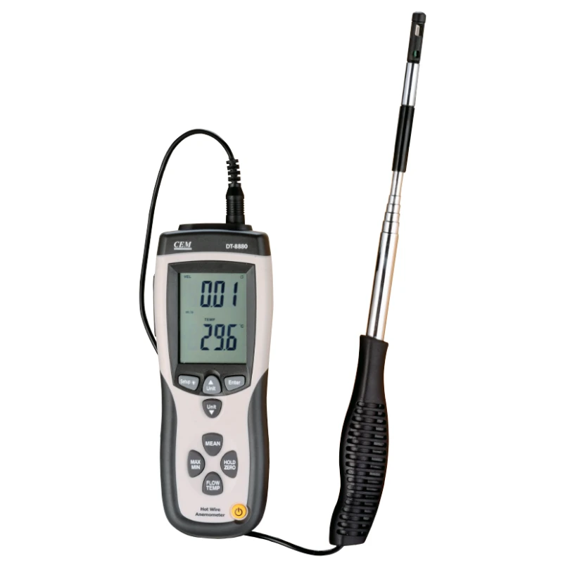 CEM Hot Wire Anemometer DT-8880 image-1