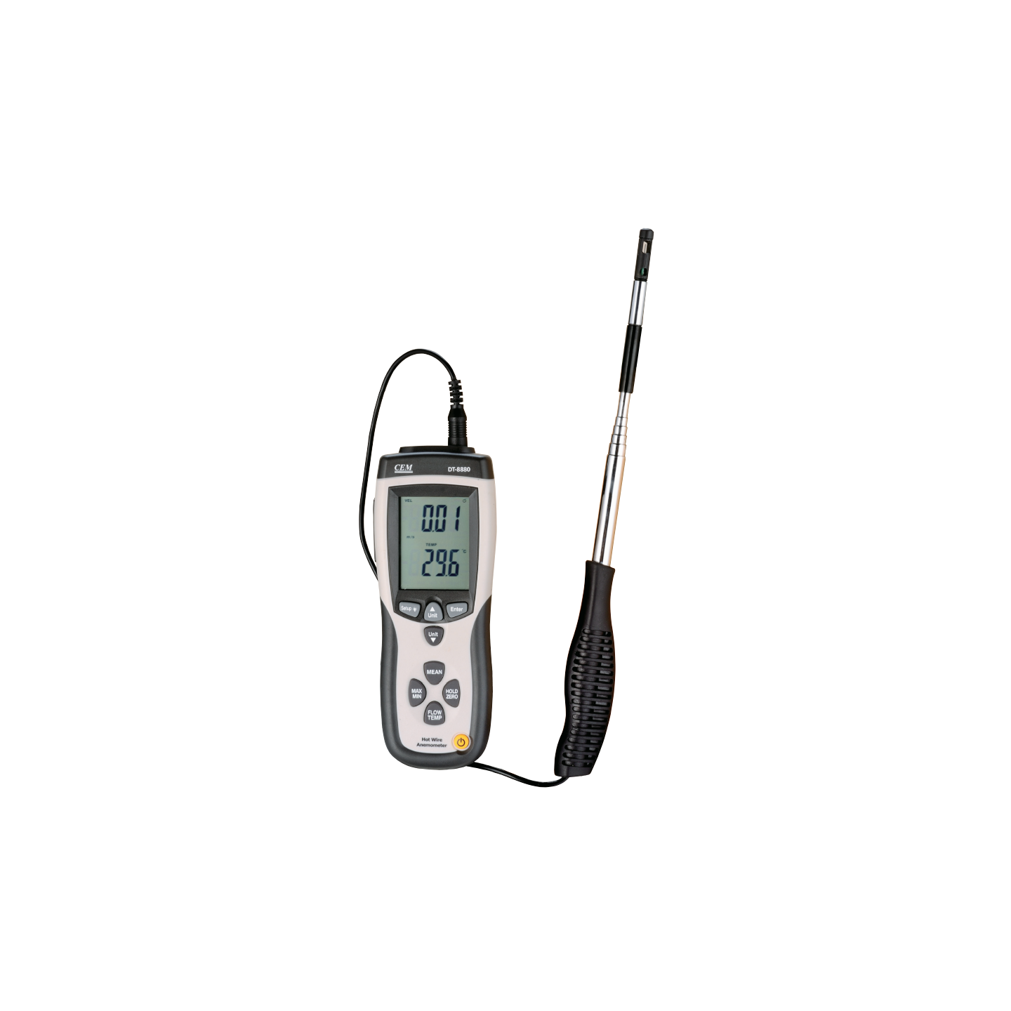 Buy CEM Hot Wire Anemometer DT-8880 At Lowest Prices