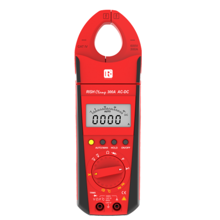 Rishabh AC/DC Clamp Meter RISH Clamp 300A image-1