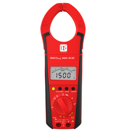 Rishabh AC/DC Clamp Meter RISH Clamp 1000A image-1