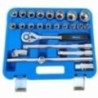 Eastman 24 Pcs 1/2 inch Chrome Vanadium Steel Drive Socket Set