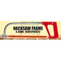 Eastman E-2264 12 inch Steel Frame & ABS Red Hacksaw Frame image-1