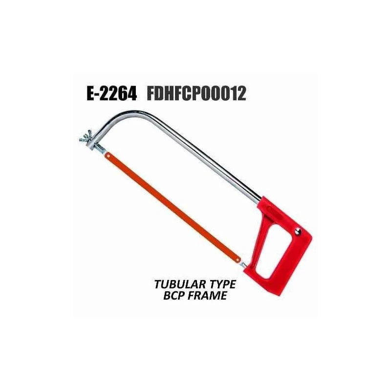 Eastman E-2264 12 inch Steel Frame & ABS Red Hacksaw Frame image-6