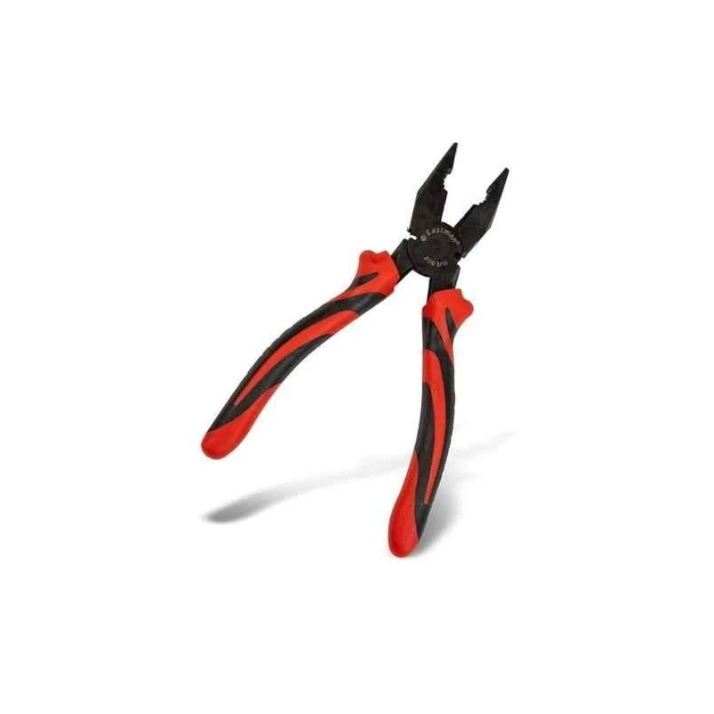 Eastman 8 inch Alloy Steel Black & Red Combination Plier image-3