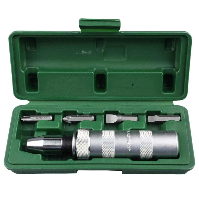 Eastman EID-2500 4 Pcs Silver Chrome Vanadium Steel Impact Driver Set image-2