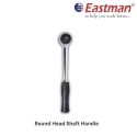 Eastman E-2204 1/4 inch 150mm Chrome Vanadium Round Head Ratchet Handle image-4