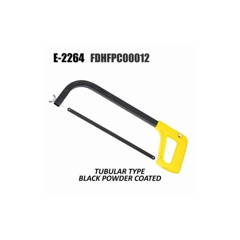 Eastman E-2264 12 inch Steel Frame & ABS Yellow Hacksaw Frame image-5