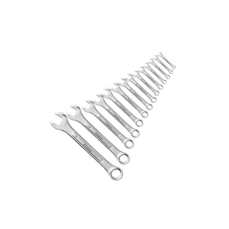 Eastman E-2005 14 Pcs Chrome Vanadium Steel Combination Spanner Set image-4