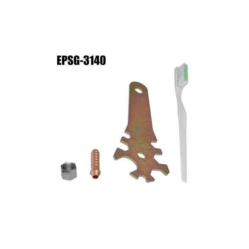 Eastman EPSG-3140 1.4mm 2-3bar 250 ml Navy White Air Spray Gun image-1