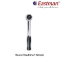 Eastman E-2204 1/2 inch 250mm Chrome Vanadium Steel Round Head Ratchet Handle image-4