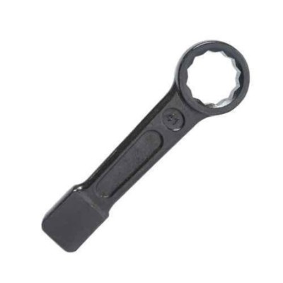 Eastman E-2082 30mm Chrome Vanadium Steel Black Slogging Spanner with Ring End image-1