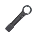 Eastman E-2082 41mm Chrome Vanadium Steel Black Slogging Spanner with Ring End image-4
