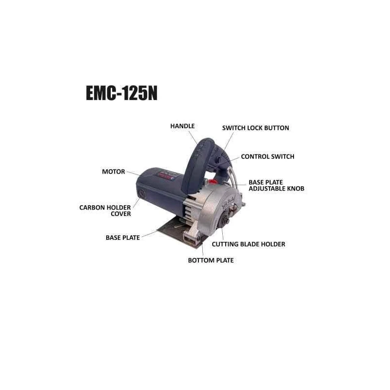 Eastman EMC-125N 1680W Stone Cutting Machine image-2