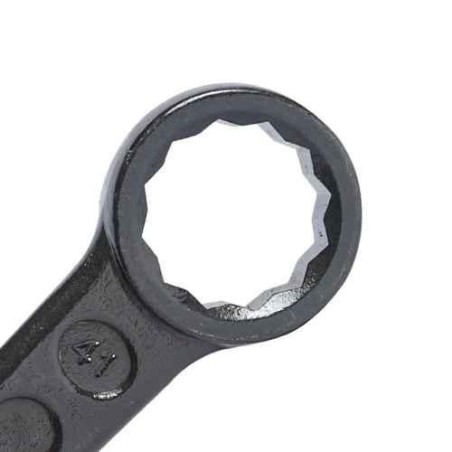 Eastman E-2082 50mm Chrome Vanadium Steel Black Slogging Spanner with Ring End image-1