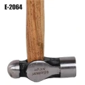 Eastman E-2064 200g Drop Forged Steel Brown & Grey Ball Pein Hammer with Seasoned Wood Handle image-7