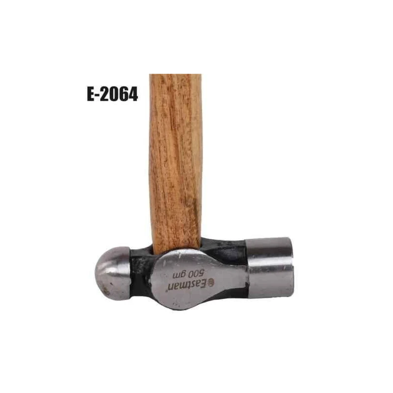 Eastman E-2064 800g Drop Forged Steel Brown & Grey Ball Pein Hammer with Seasoned Wood Handle image-5