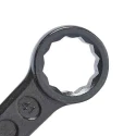 Eastman E-2082 70mm Chrome Vanadium Steel Black Slogging Spanner with Ring End image-4