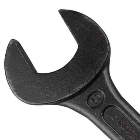 Eastman E-2081 120mm Chrome Vanadium Steel Black Slogging Spanner with Open End image-1