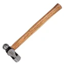 Eastman E-2064 100g Drop Forged Steel Brown & Grey Ball Pein Hammer with Seasoned Wood Handle image-3