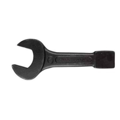 Eastman E-2081 110mm Chrome Vanadium Steel Black Slogging Spanner with Open End image-1
