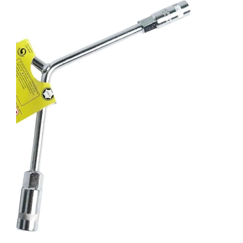 Eastman E-2220 8x10x12mm Chrome Vanadium Steel Satin Finish Y-Handle Socket Wrench image-3