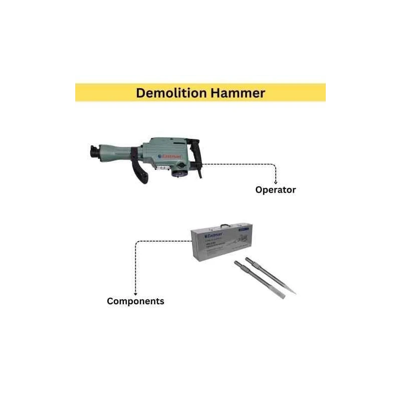 Eastman ERB-016A 1600W Demolition Hammer image-3