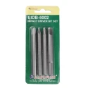 Eastman EIDB-5002 4 Pcs 80mmx5/16 inch Chrome Vanadium Impact Driver Bit Set image-2